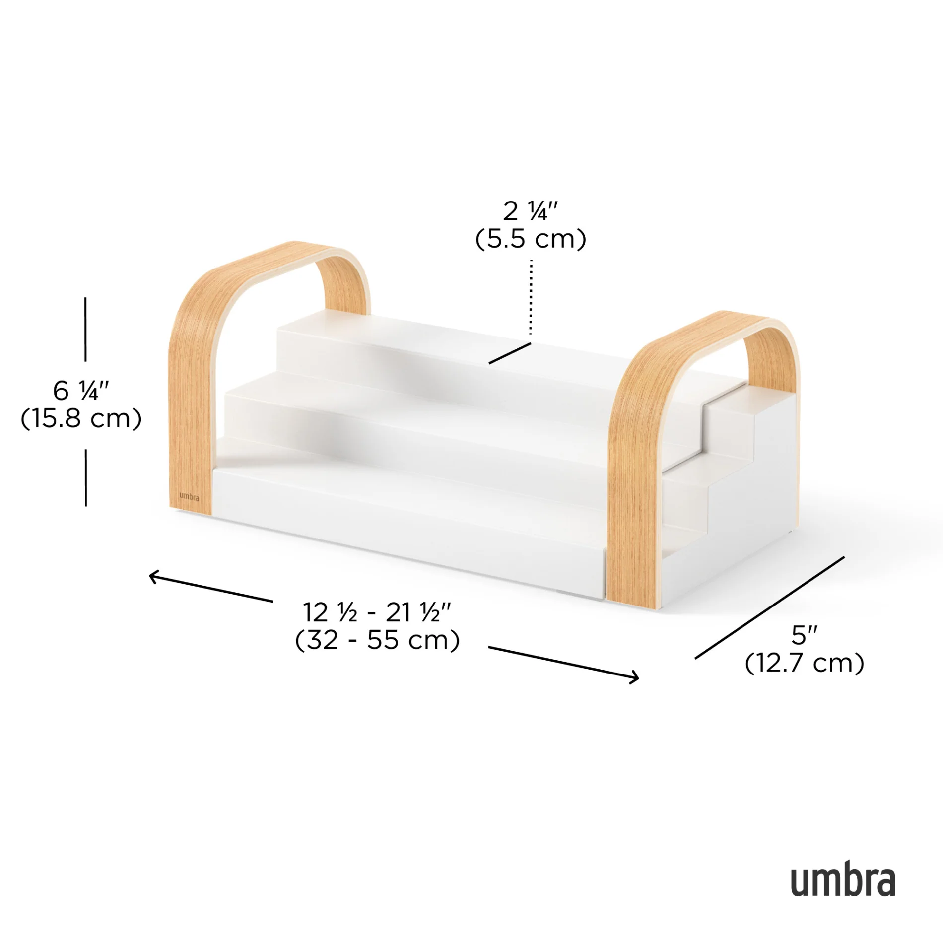 UMBRA Bellwood 3-Tier Spice Shelf - Image 11