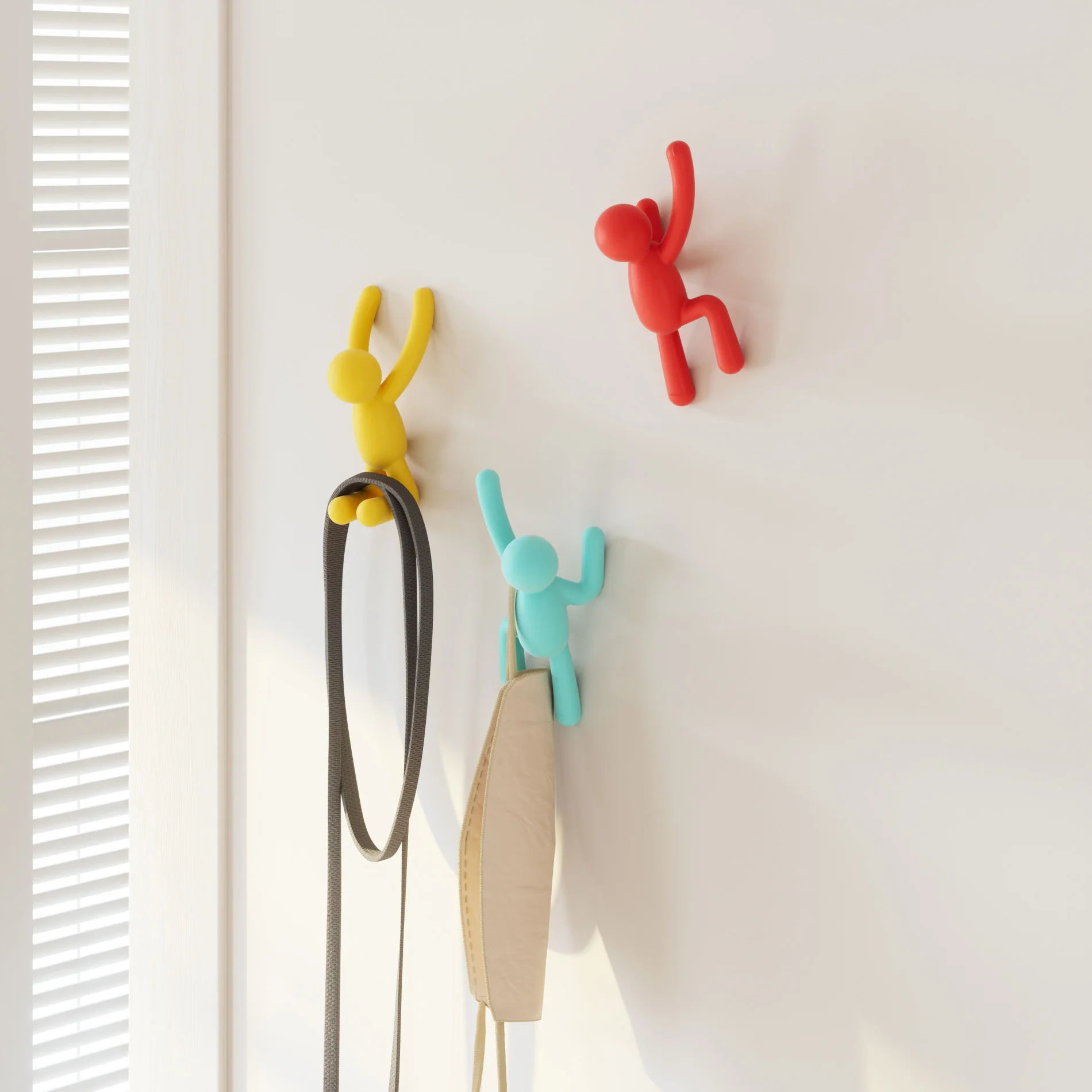 UMBRA Buddy Wall Hooks, Set of 3 - Image 18