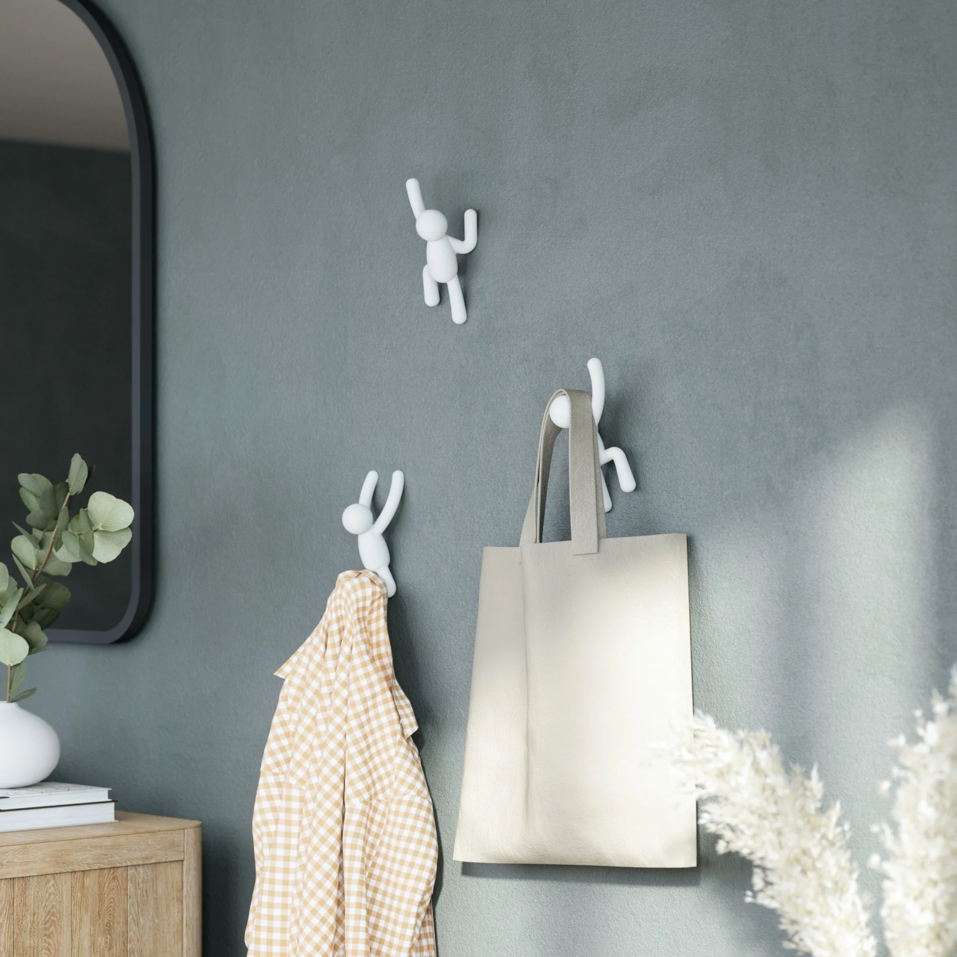 UMBRA Buddy Wall Hooks, Set of 3 - Image 11