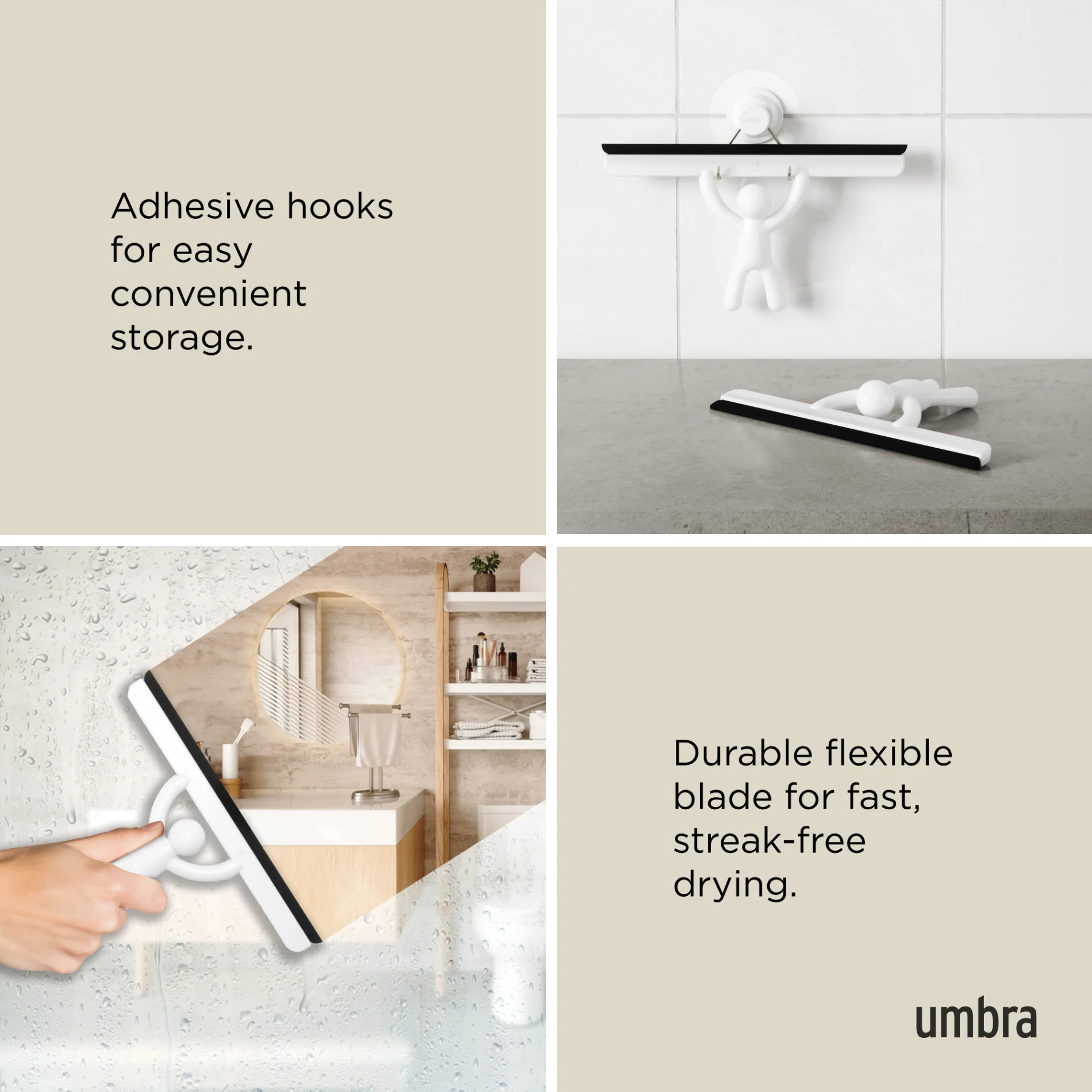 UMBRA Buddy Adhesive Squeegee - Image 7