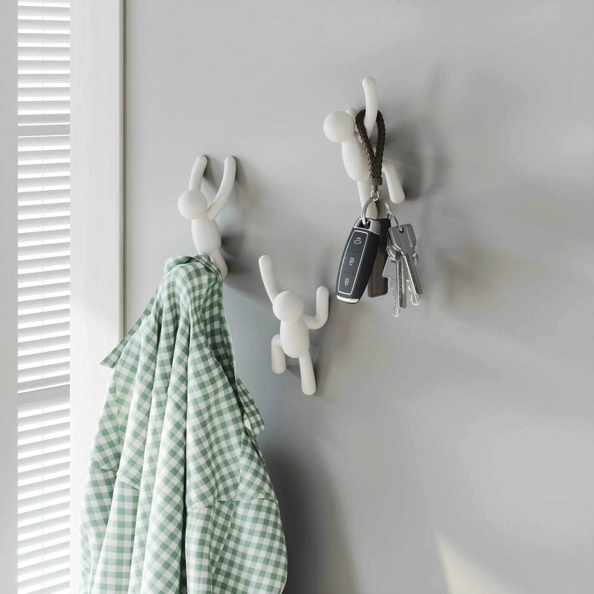 UMBRA Buddy Wall Hooks, Set of 3 - Image 10