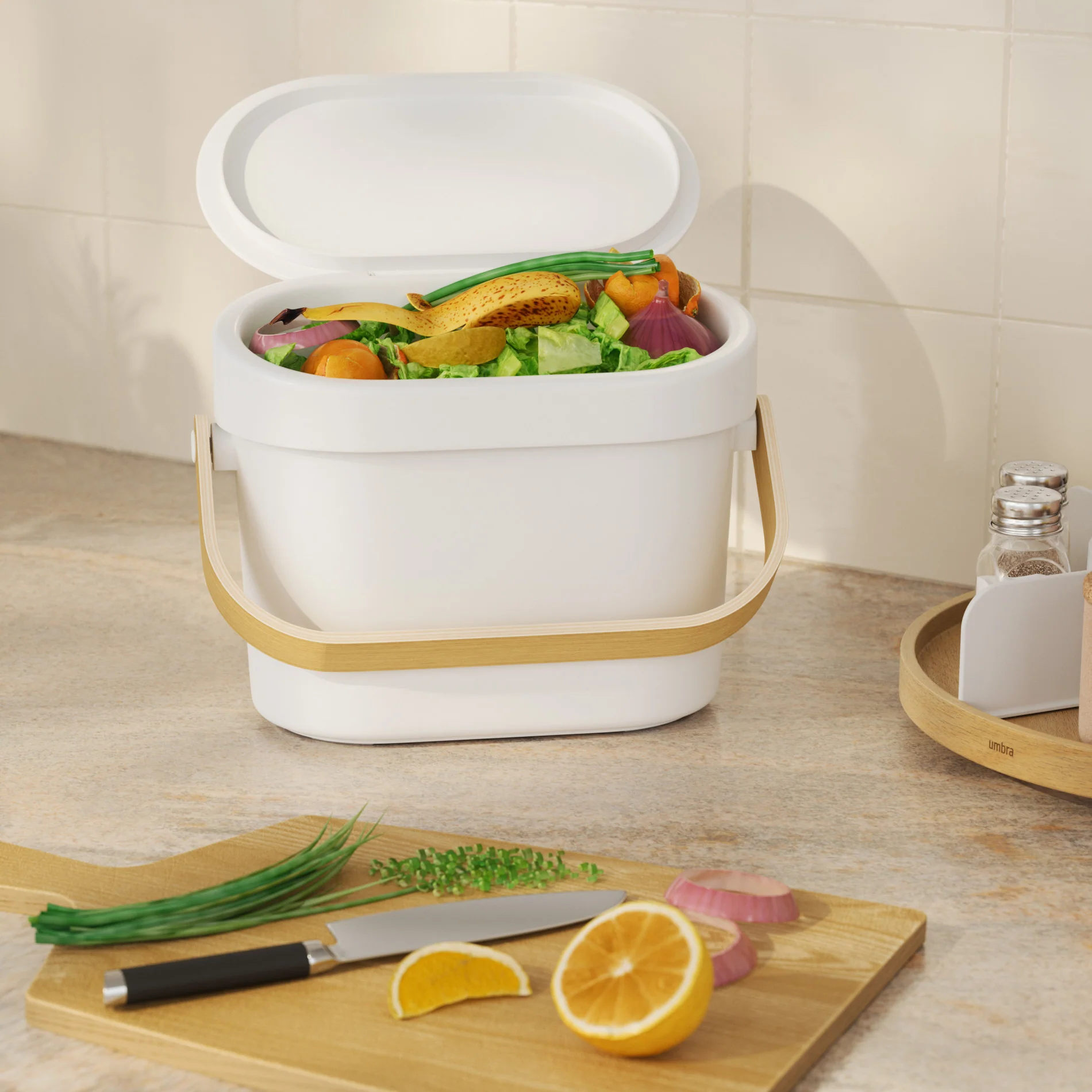 UMBRA Bellwood Compost Bin — Bag - Image 5