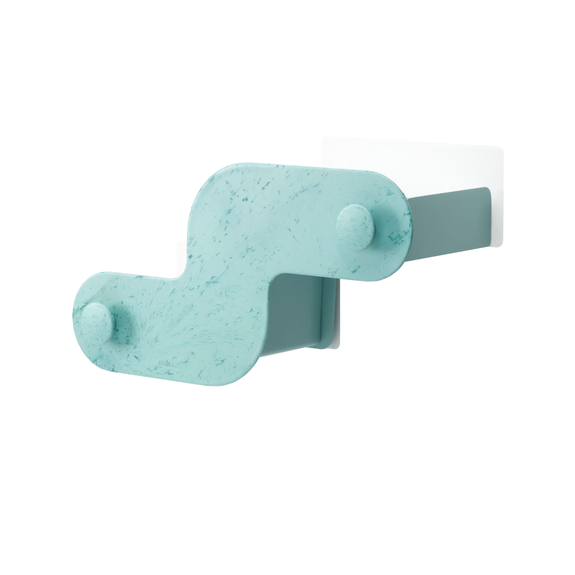 UMBRA Nami Adhesive Shower Bins — Glass - Image 5