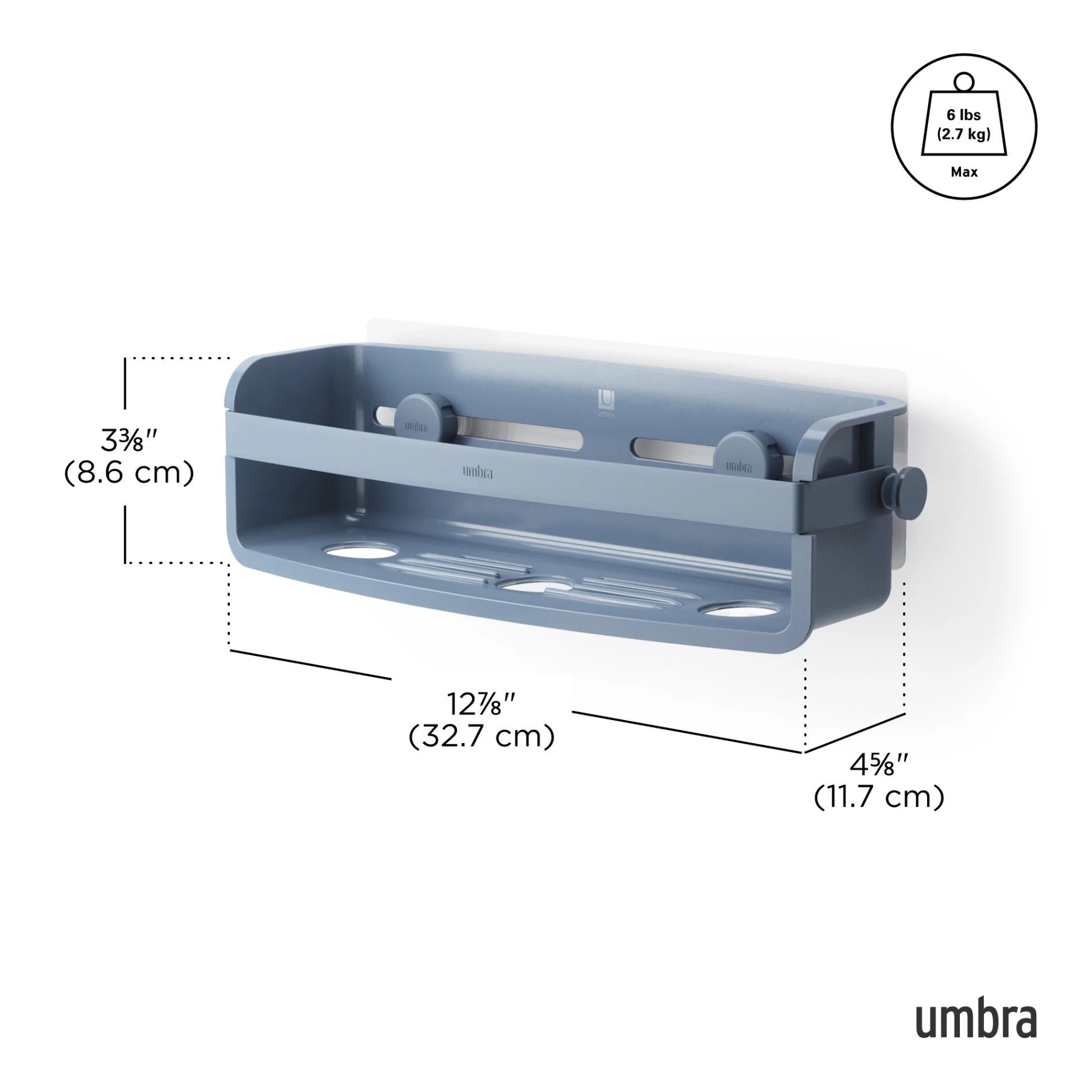 UMBRA Flex Adhesive Bin — Wash - Image 24