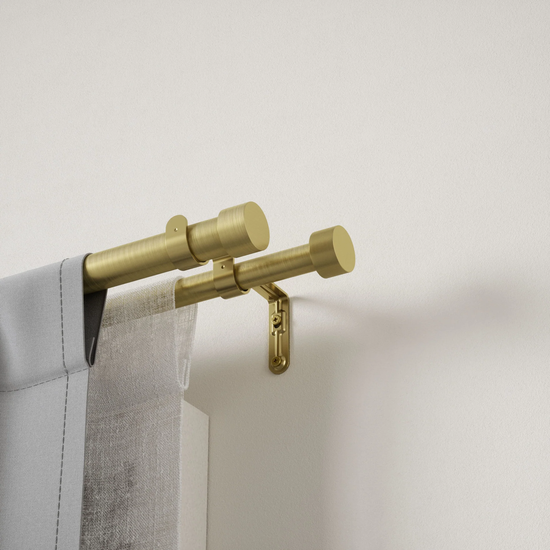 UMBRA Cappa Double Curtain Rod — Bracket - Image 23