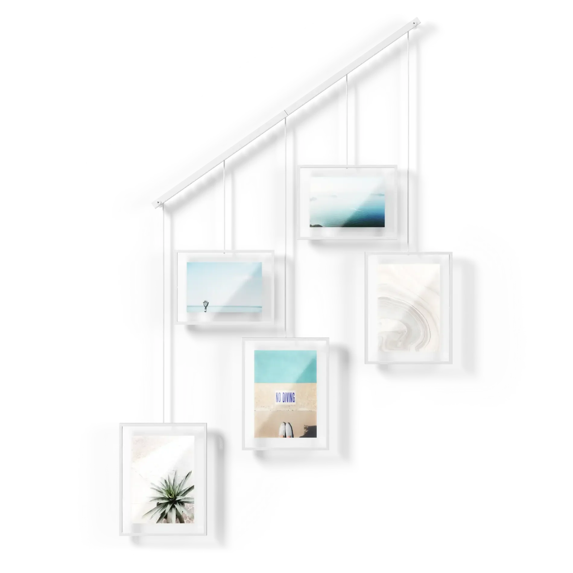 UMBRA Exhibit Wall Picture Frames, Set of 5 - Image 11