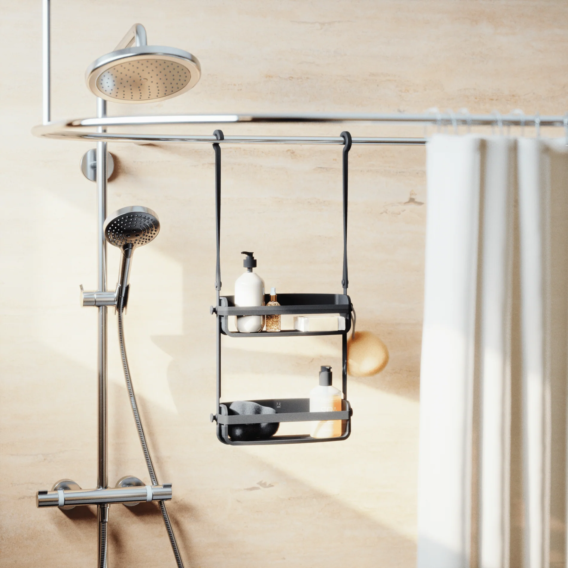 UMBRA Flex Shower Caddy — Bottle - Image 8
