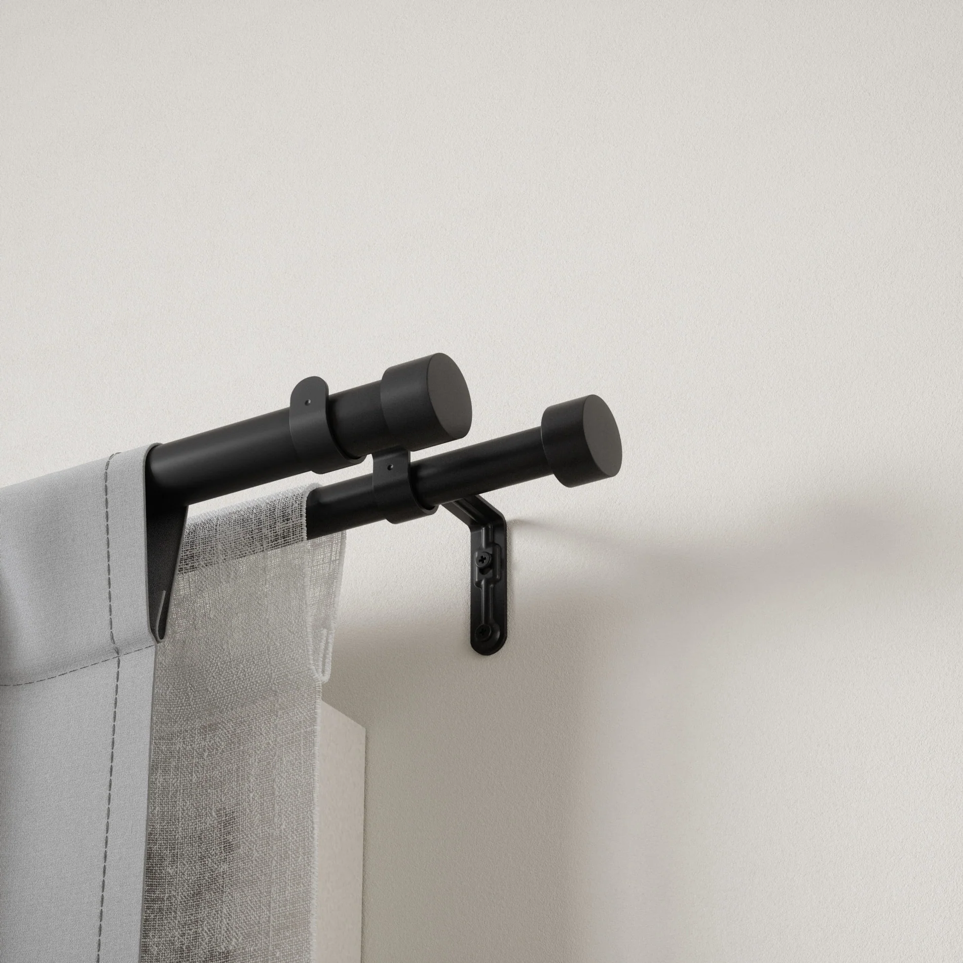 UMBRA Cappa Double Curtain Rod — Bracket - Image 2