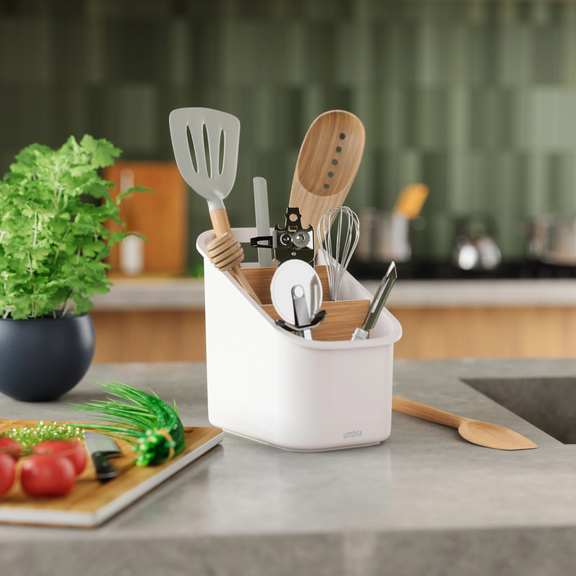 UMBRA Bellwood Utensil Holder - Image 2