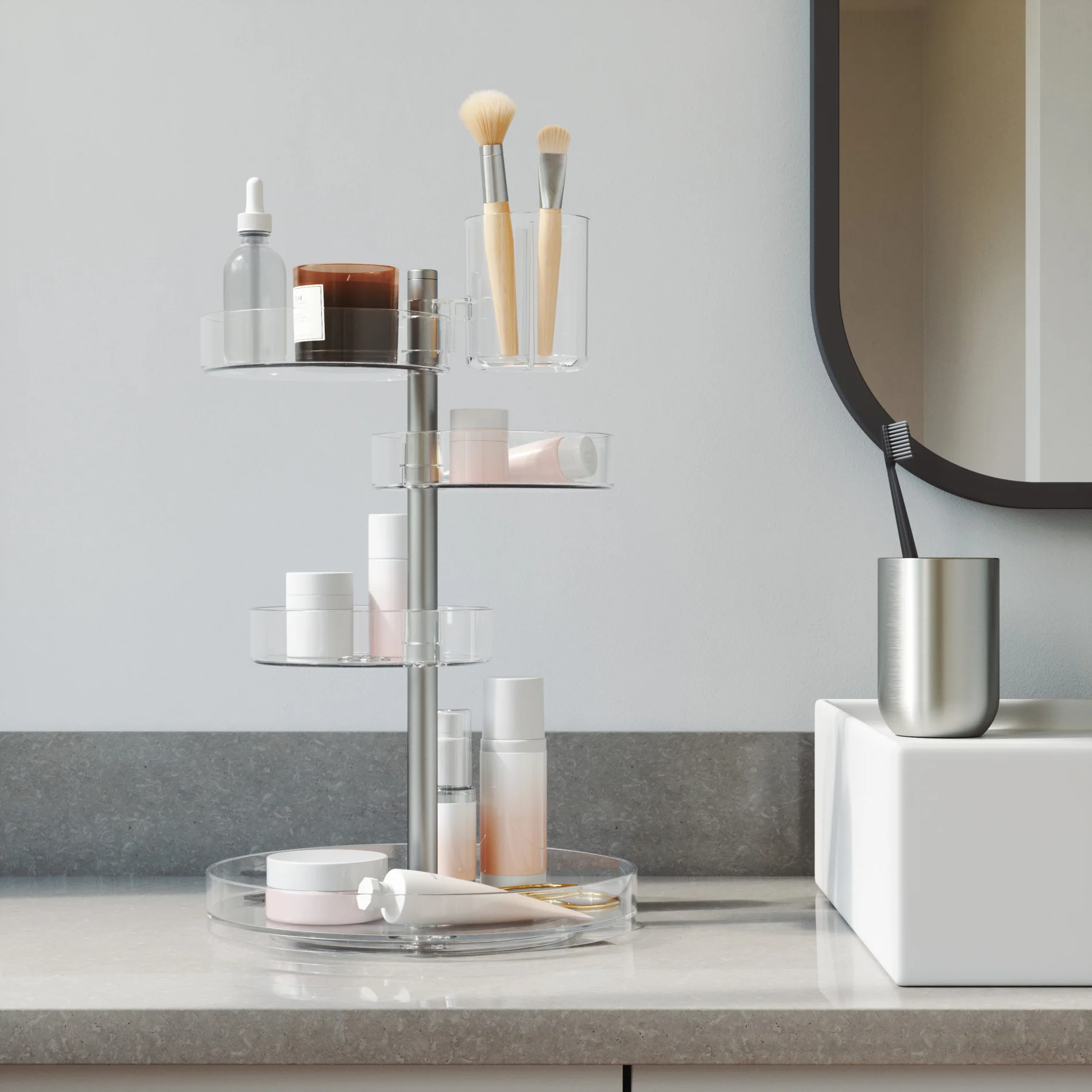 UMBRA Pirouette Cosmetic Organizer — Can - Image 7