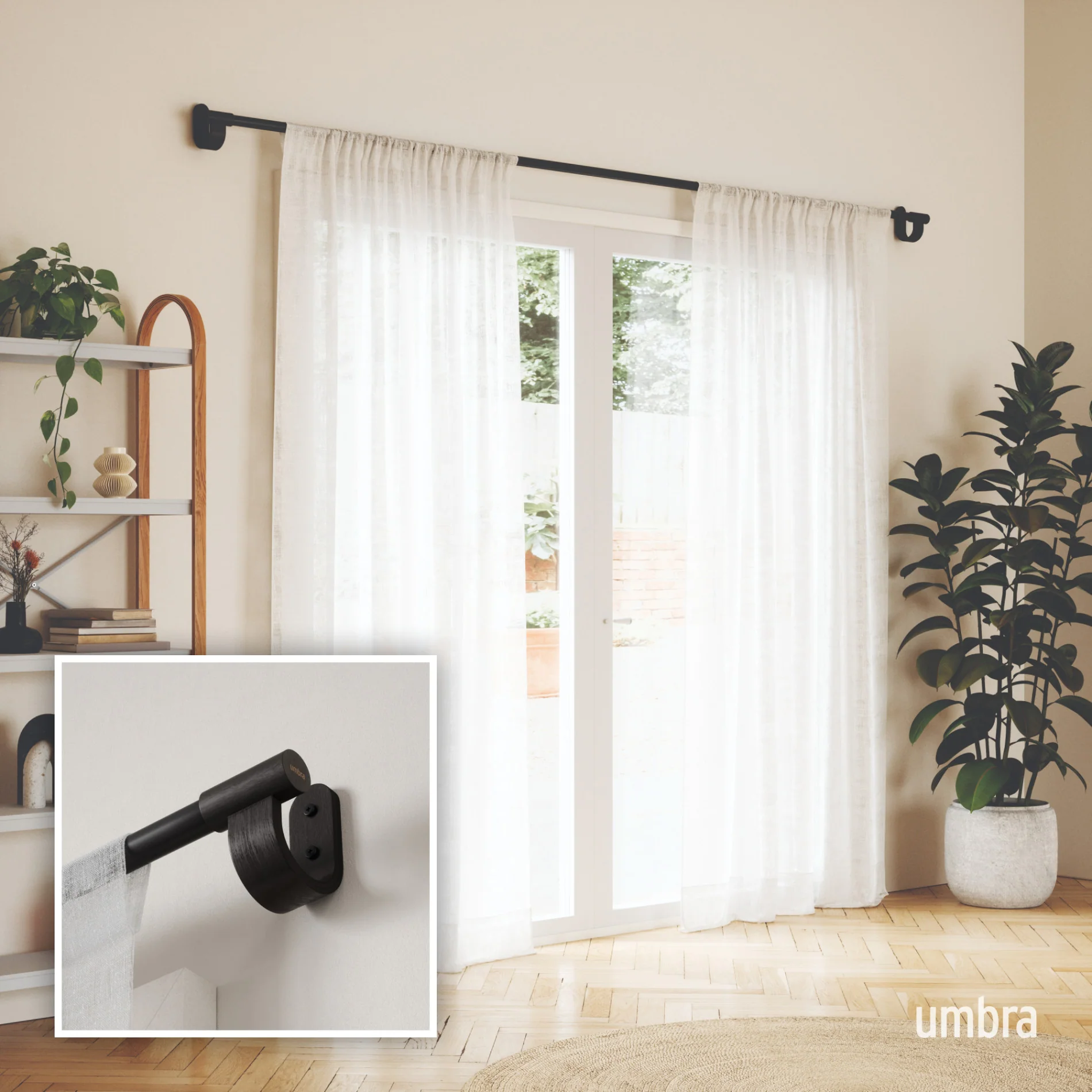 UMBRA Bellwood Curtain Rod — Bracket - Image 10