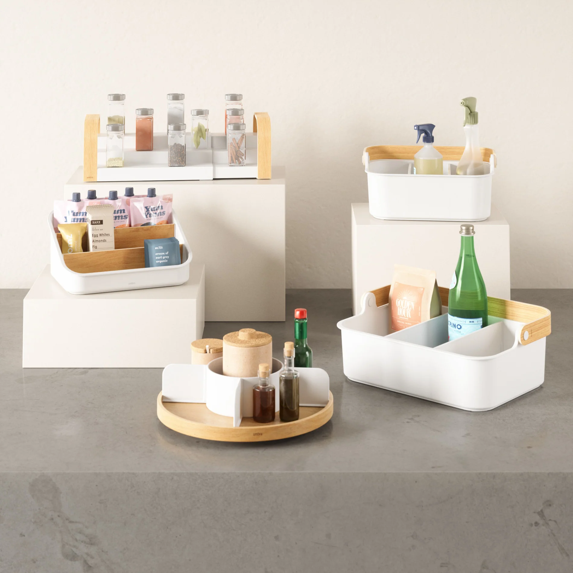 UMBRA Bellwood 3-Tier Spice Shelf - Image 10
