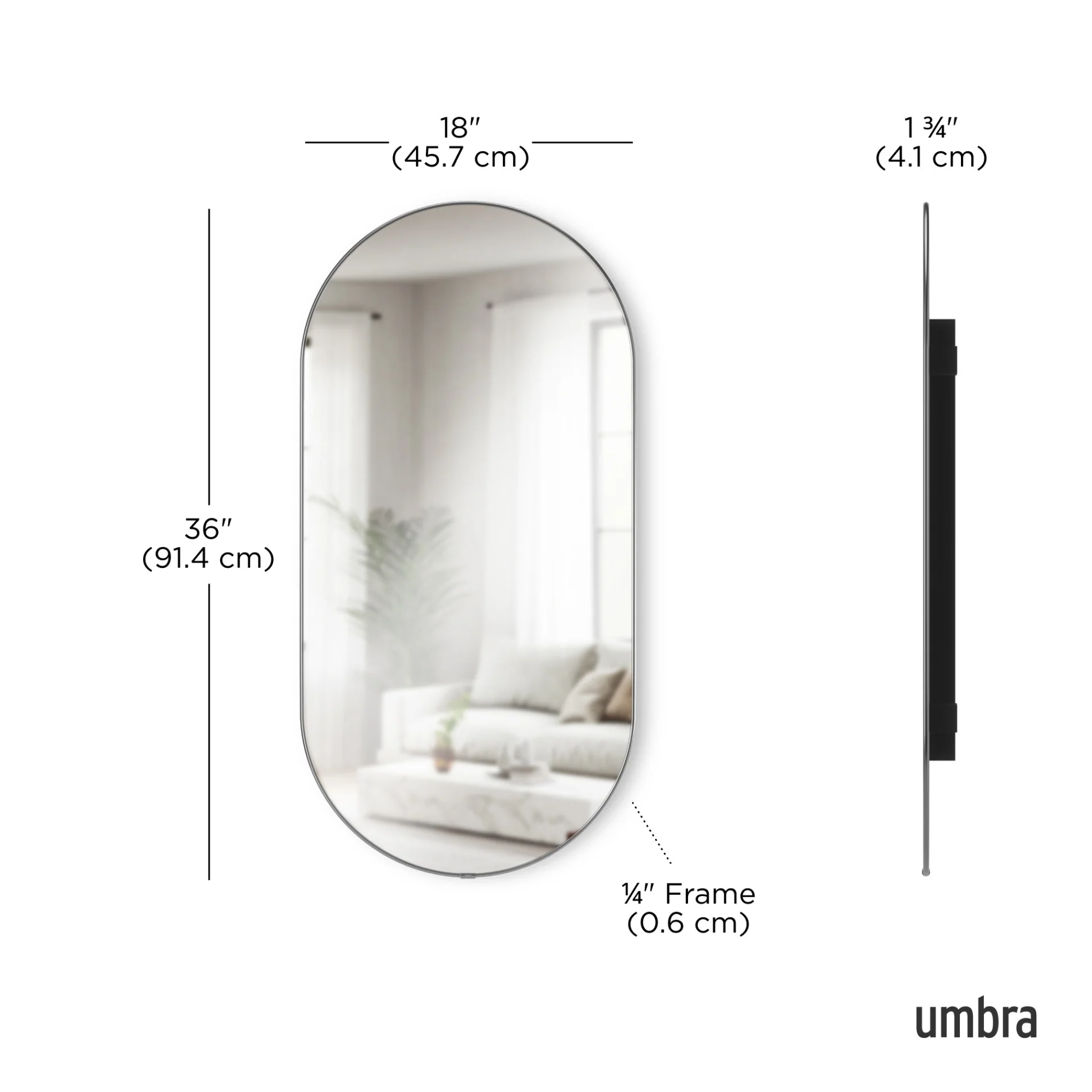 UMBRA Hubba Pill Mirror - Image 5