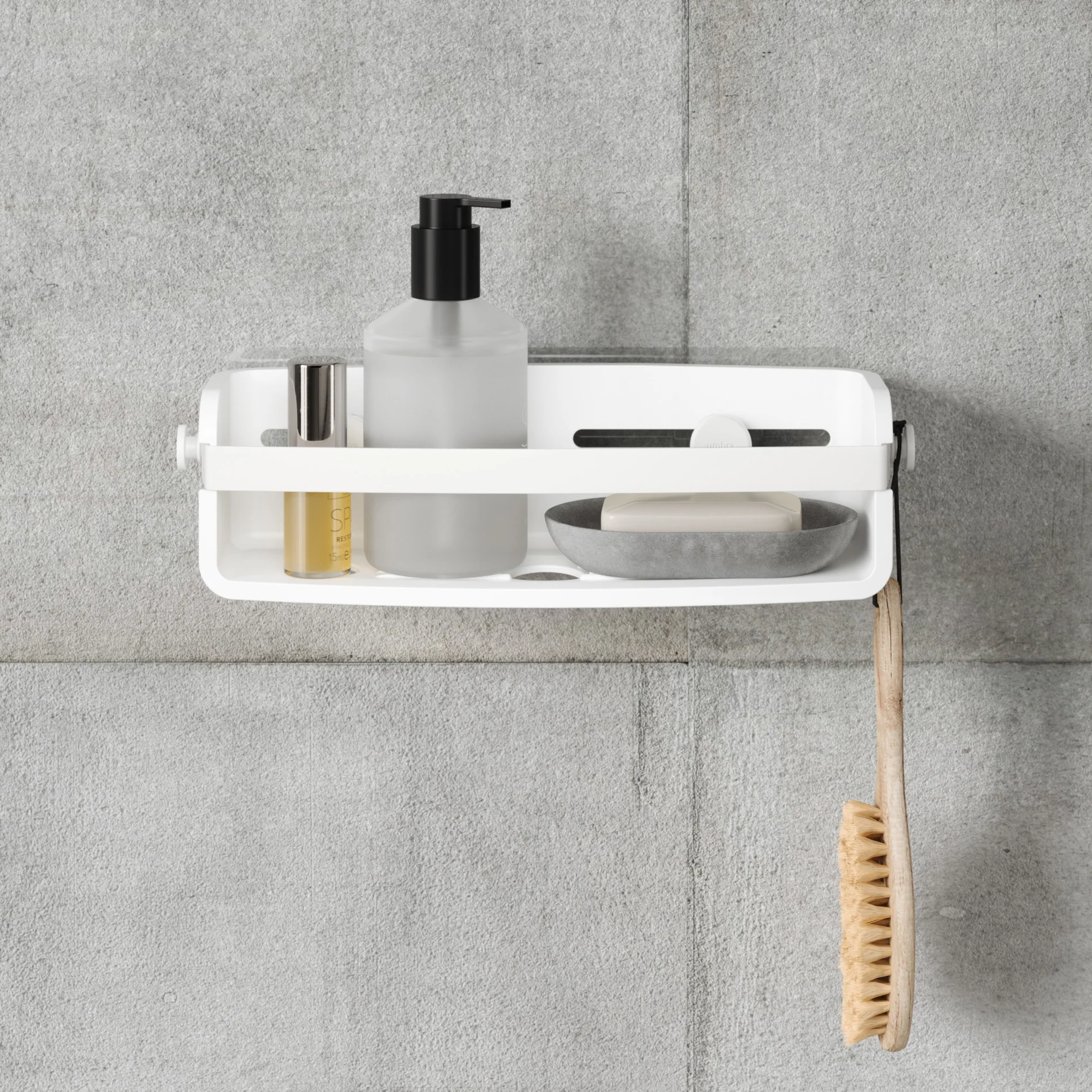 UMBRA Flex Adhesive Bin — Wash - Image 4
