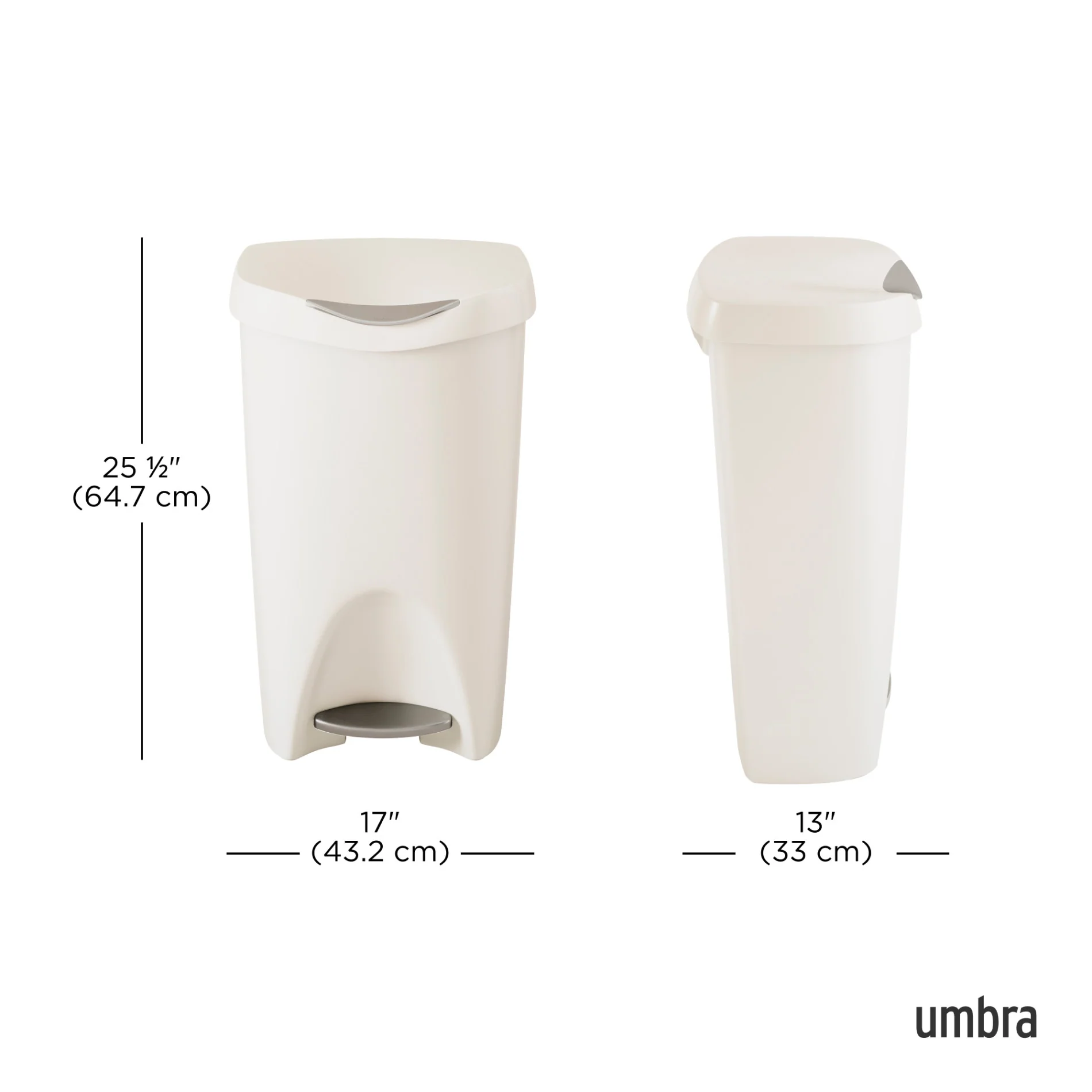 UMBRA Brim Step On Trash Can - Image 5