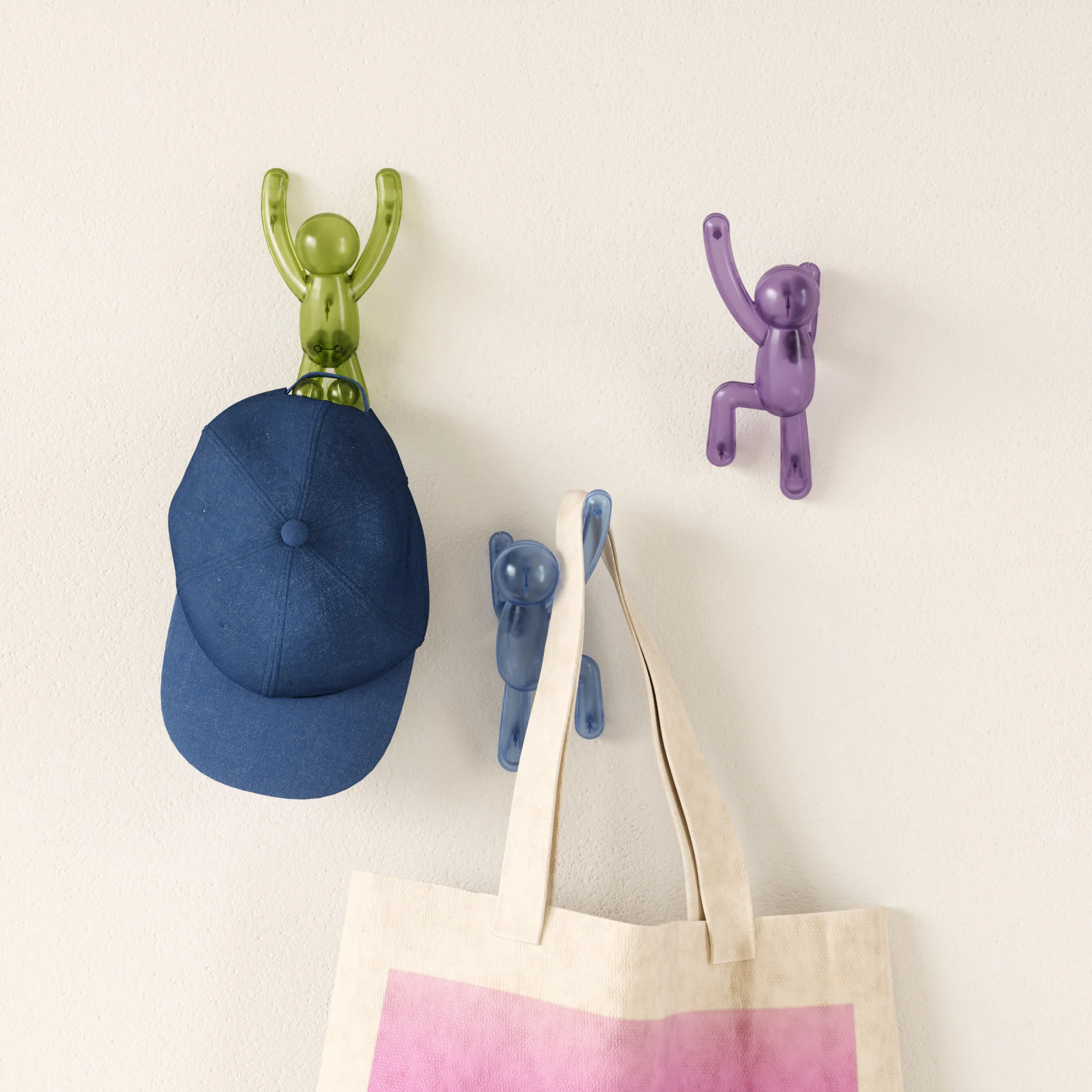UMBRA Buddy Pinpoint Wall Hooks, Set of 3 - Image 3