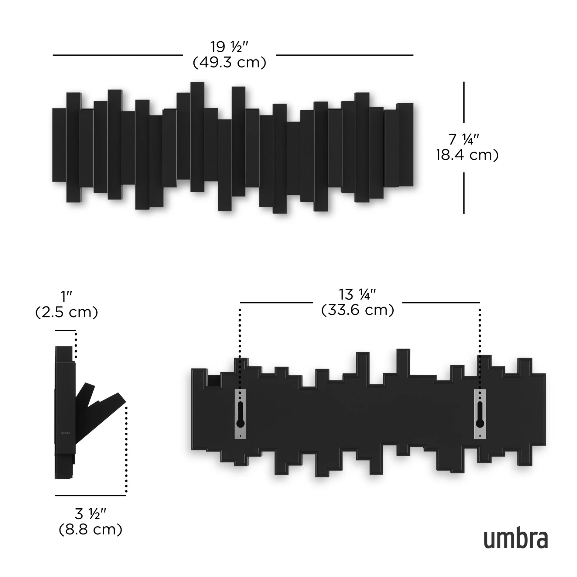 UMBRA Sticks 5 Wall Hook — Rack - Image 14