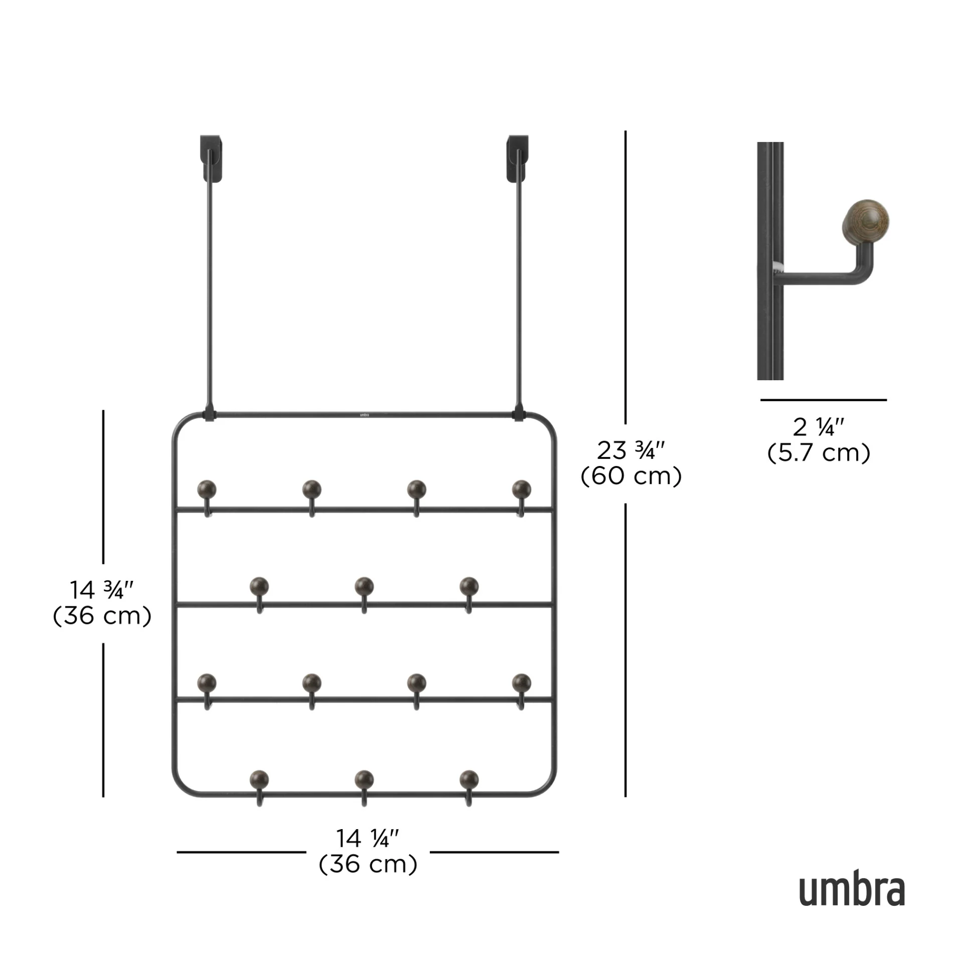 UMBRA Estique Over The Door Organizer — Jacket - Image 6