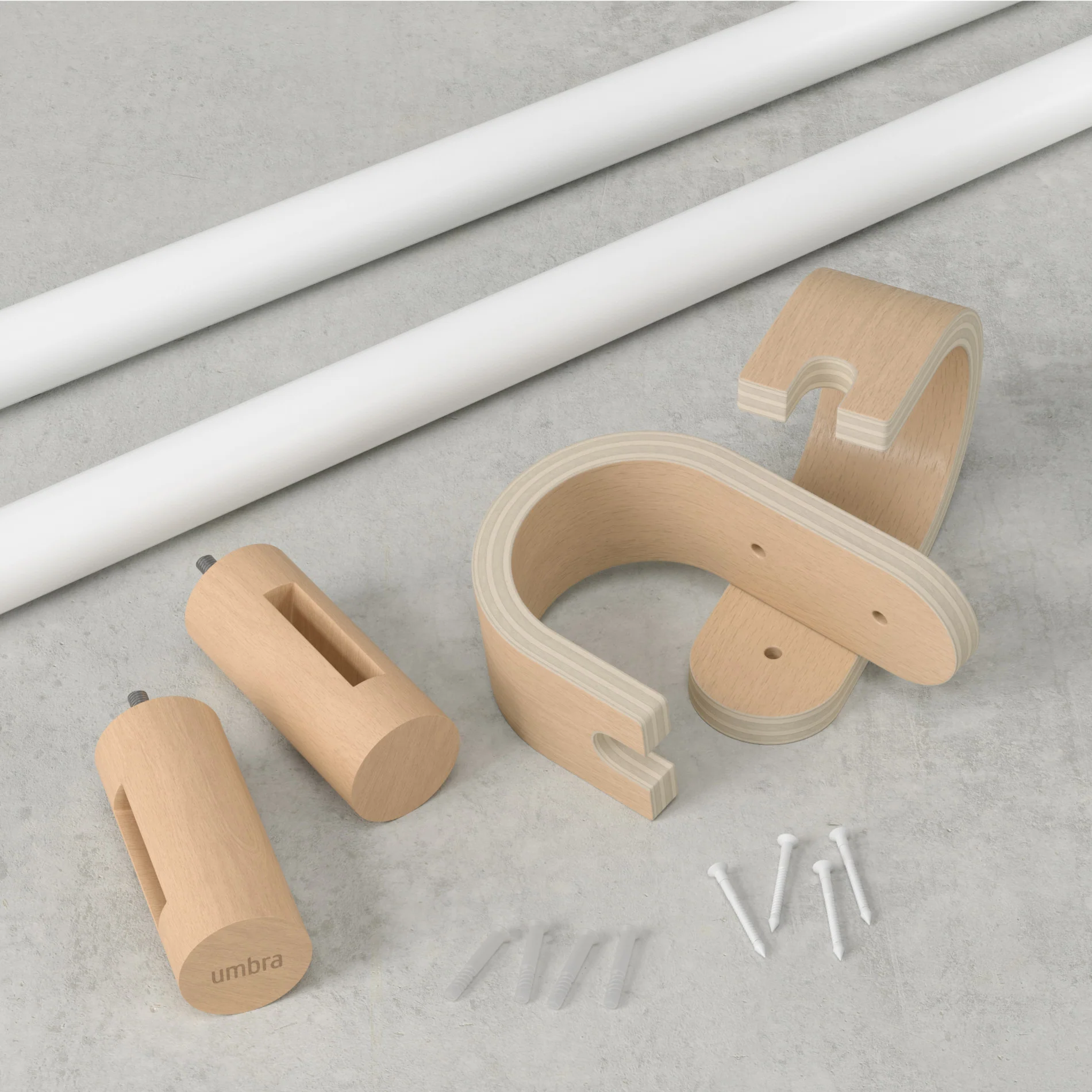 UMBRA Bellwood Curtain Rod — Bracket - Image 4