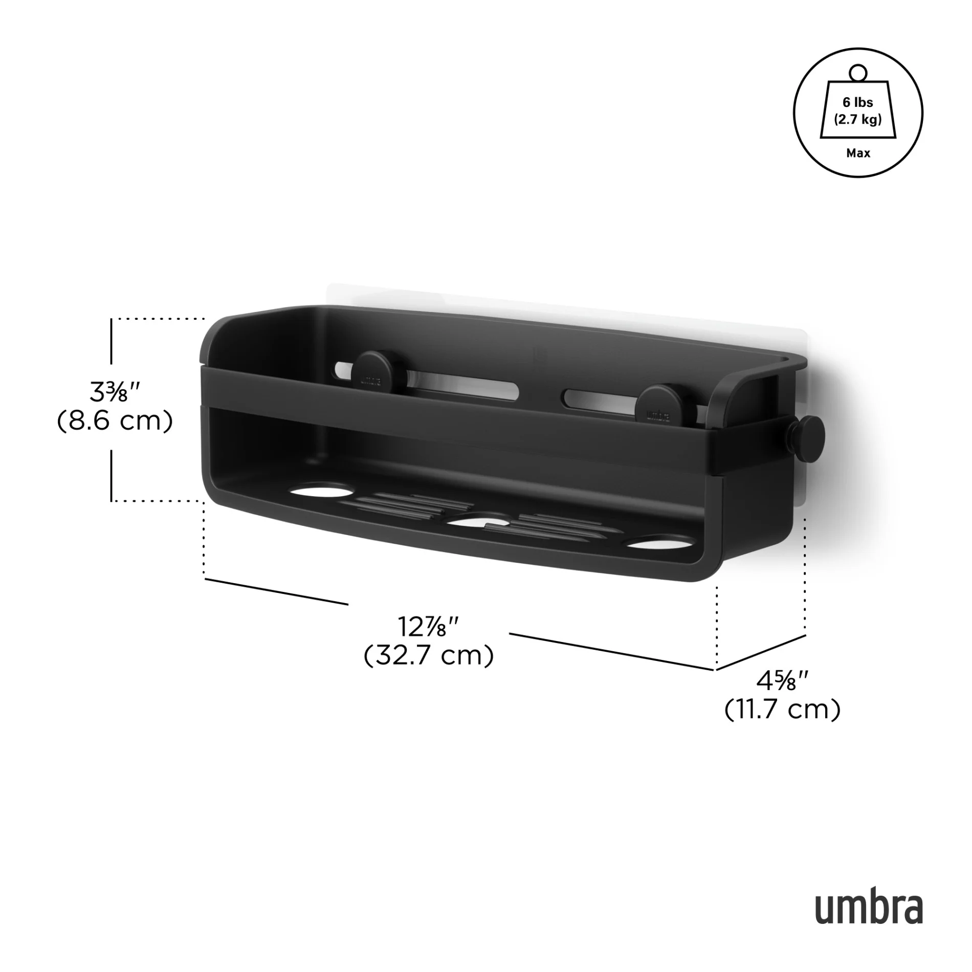 UMBRA Flex Adhesive Bin — Wash - Image 16