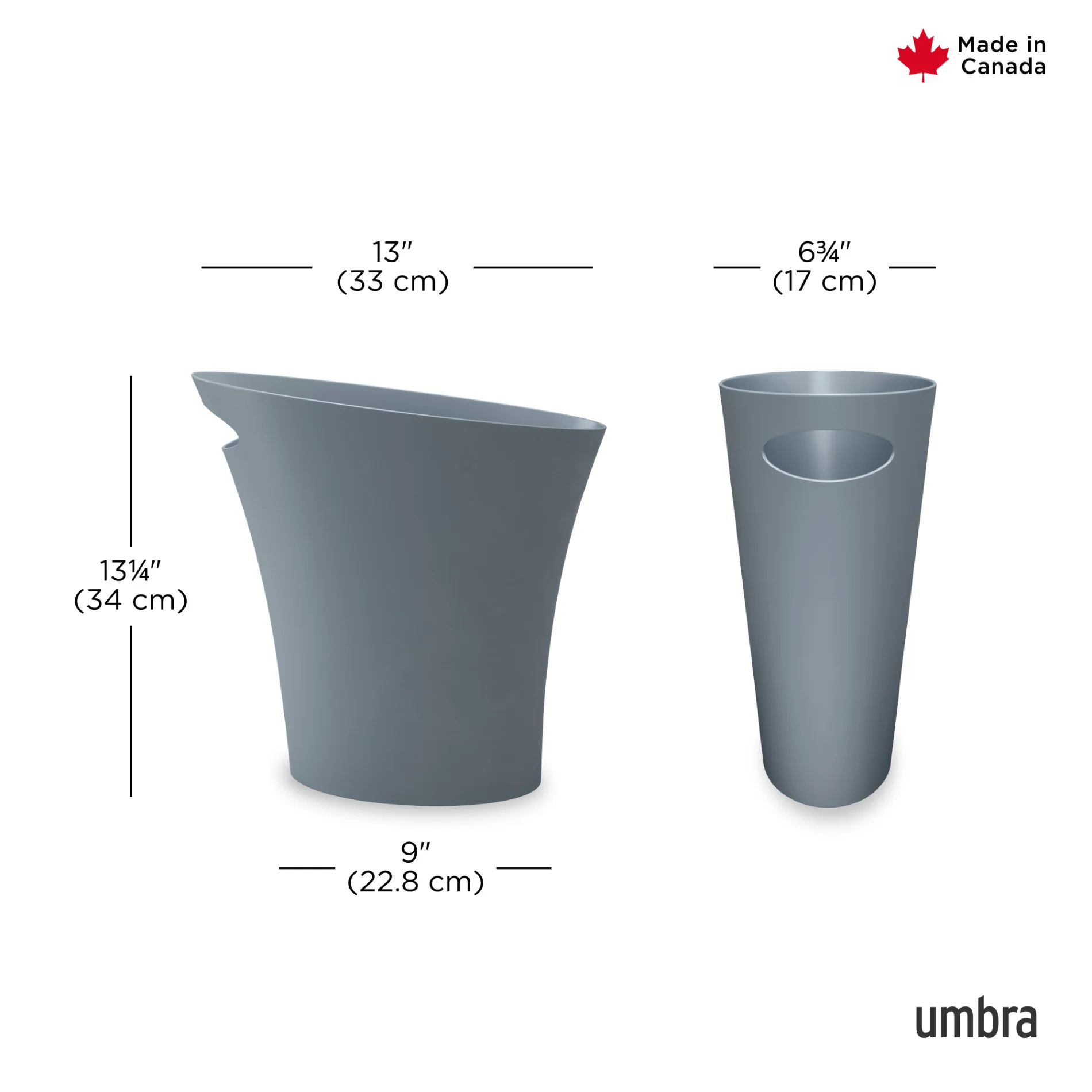 UMBRA Skinny Trash Can - Image 10