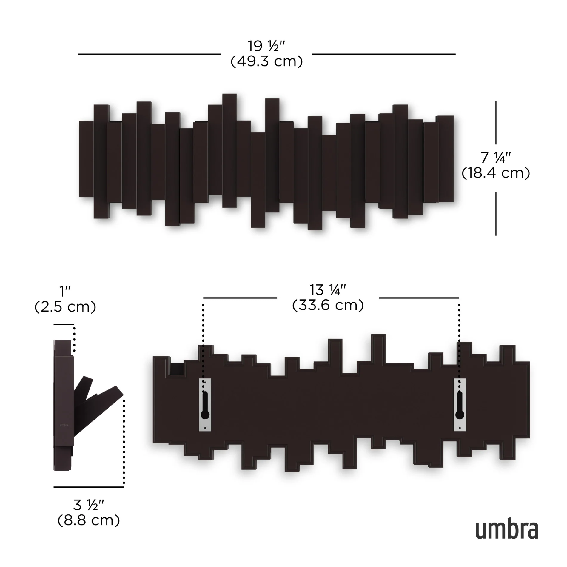 UMBRA Sticks 5 Wall Hook — Rack - Image 7