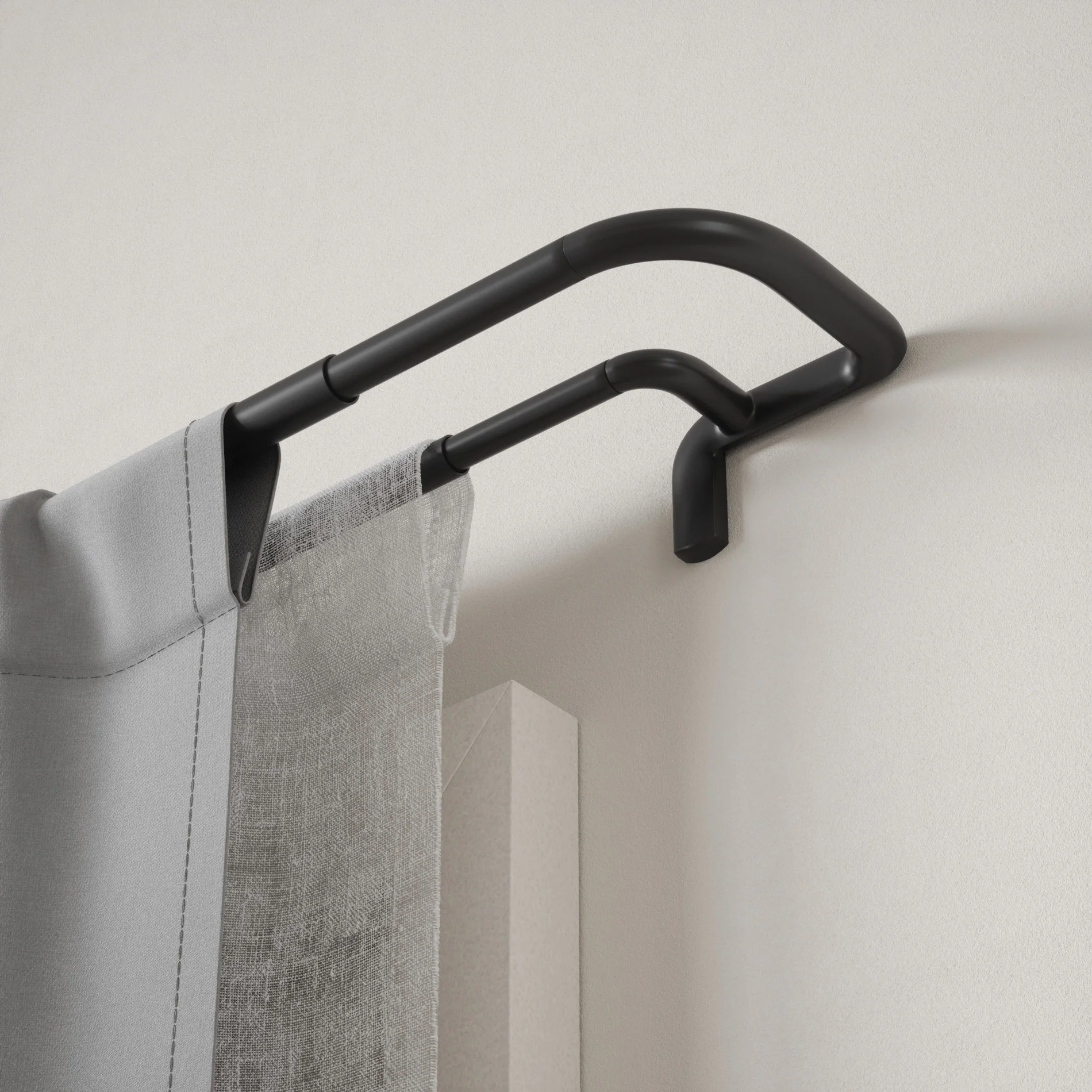 UMBRA Twilight Double Blackout Curtain Rod — Light - Image 2