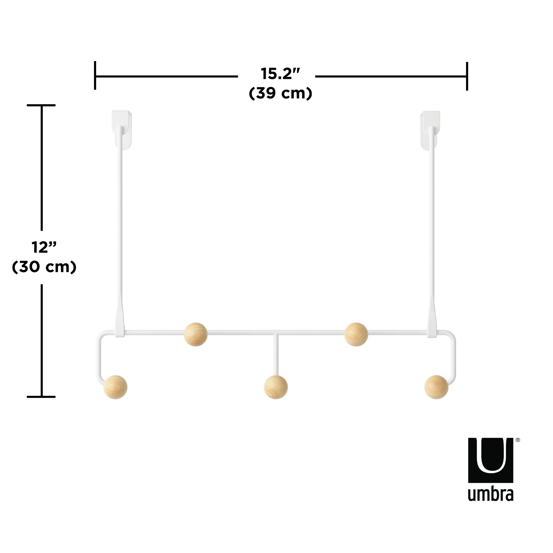 UMBRA Estique 5 Over the Door Hook — Can - Image 5