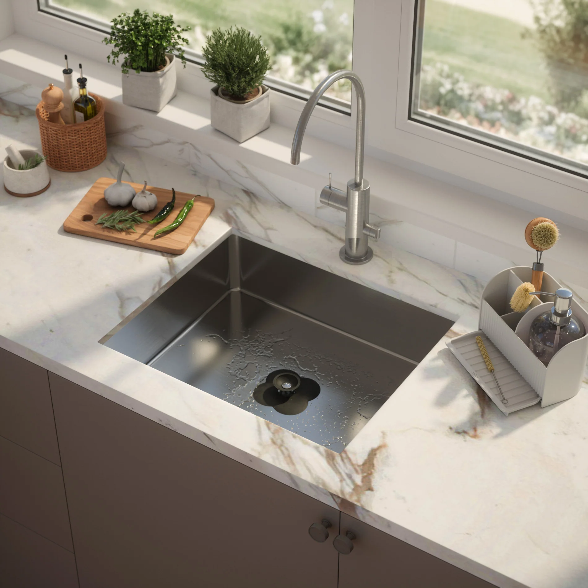 UMBRA Bloom Drain Stop — Set - Image 7