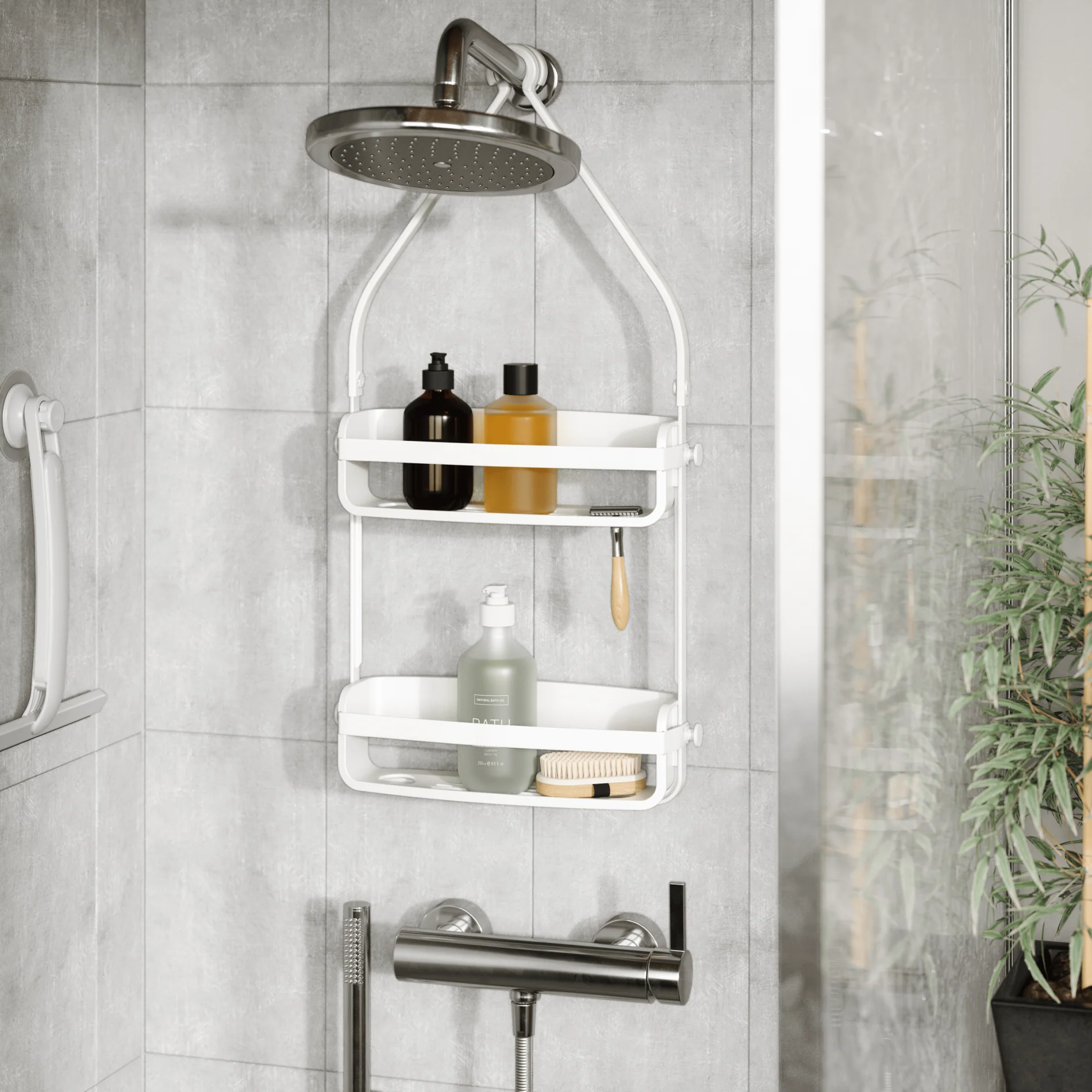UMBRA Flex Shower Caddy — Bottle - Image 2