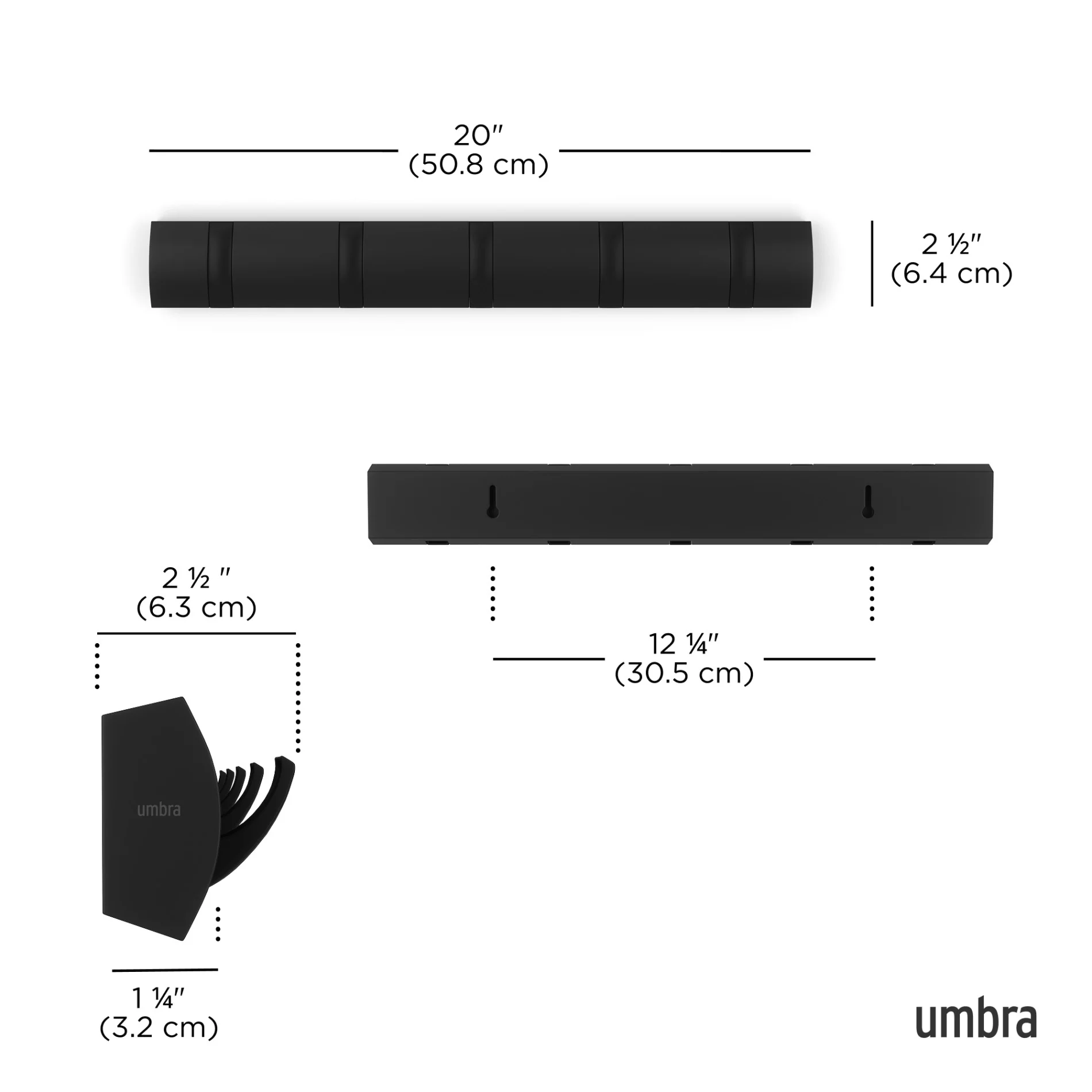 UMBRA Flip 5 Wall Hook — Rack - Image 40