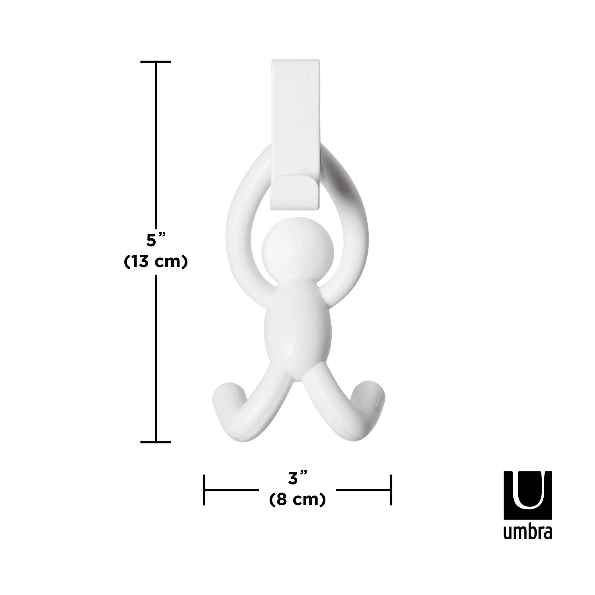 UMBRA Buddy Over The Cabinet Hooks, Set of 2 - Image 5