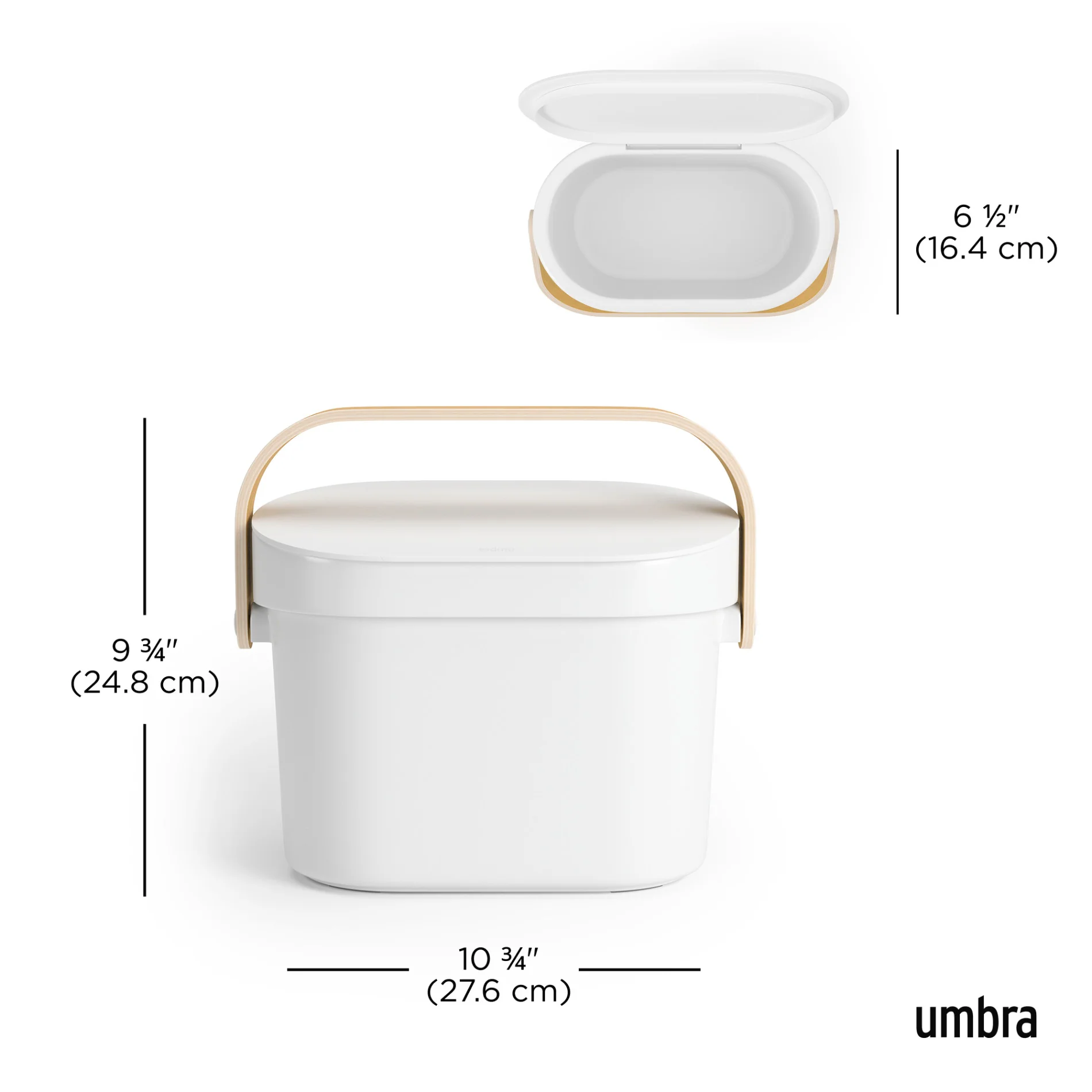 UMBRA Bellwood Compost Bin — Bag - Image 9