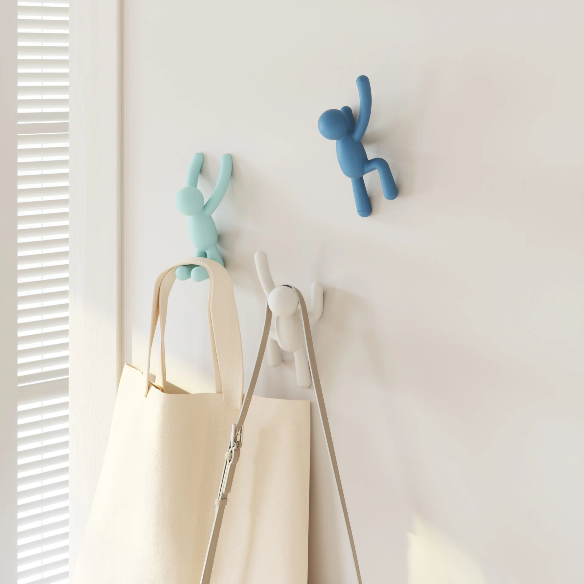 UMBRA Buddy Wall Hooks, Set of 3 - Image 6
