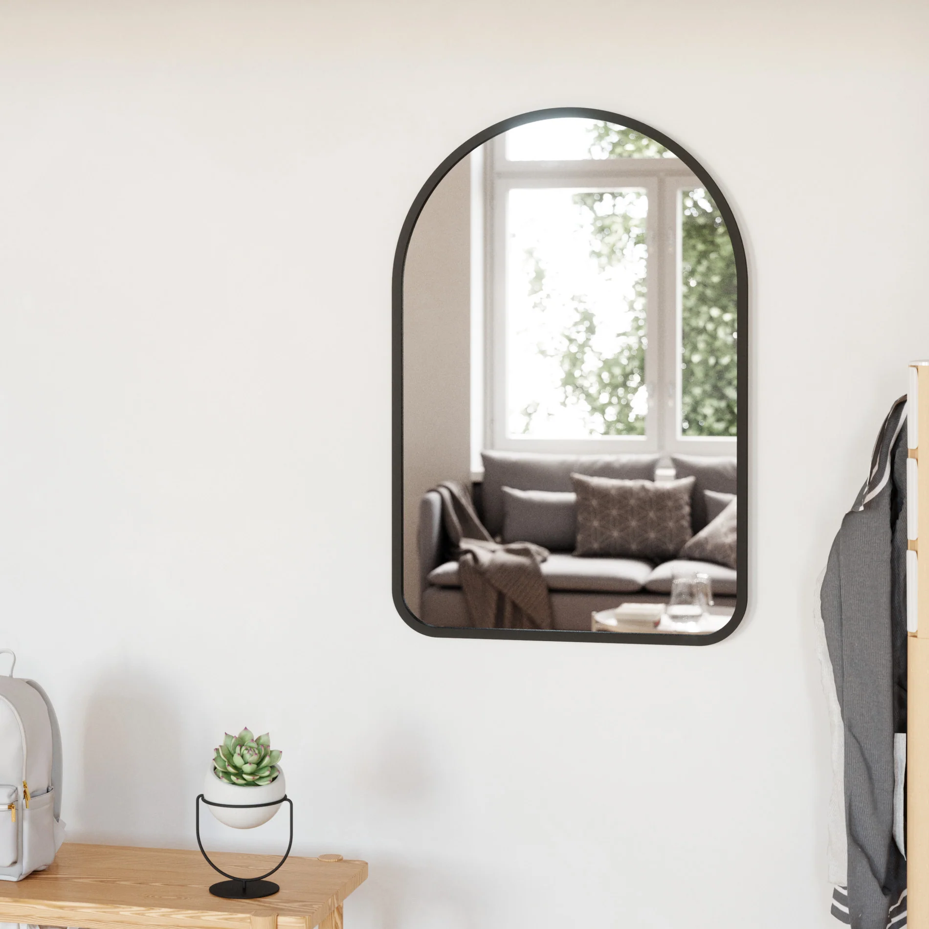 UMBRA Hub Arched Wall Mirror - Image 3