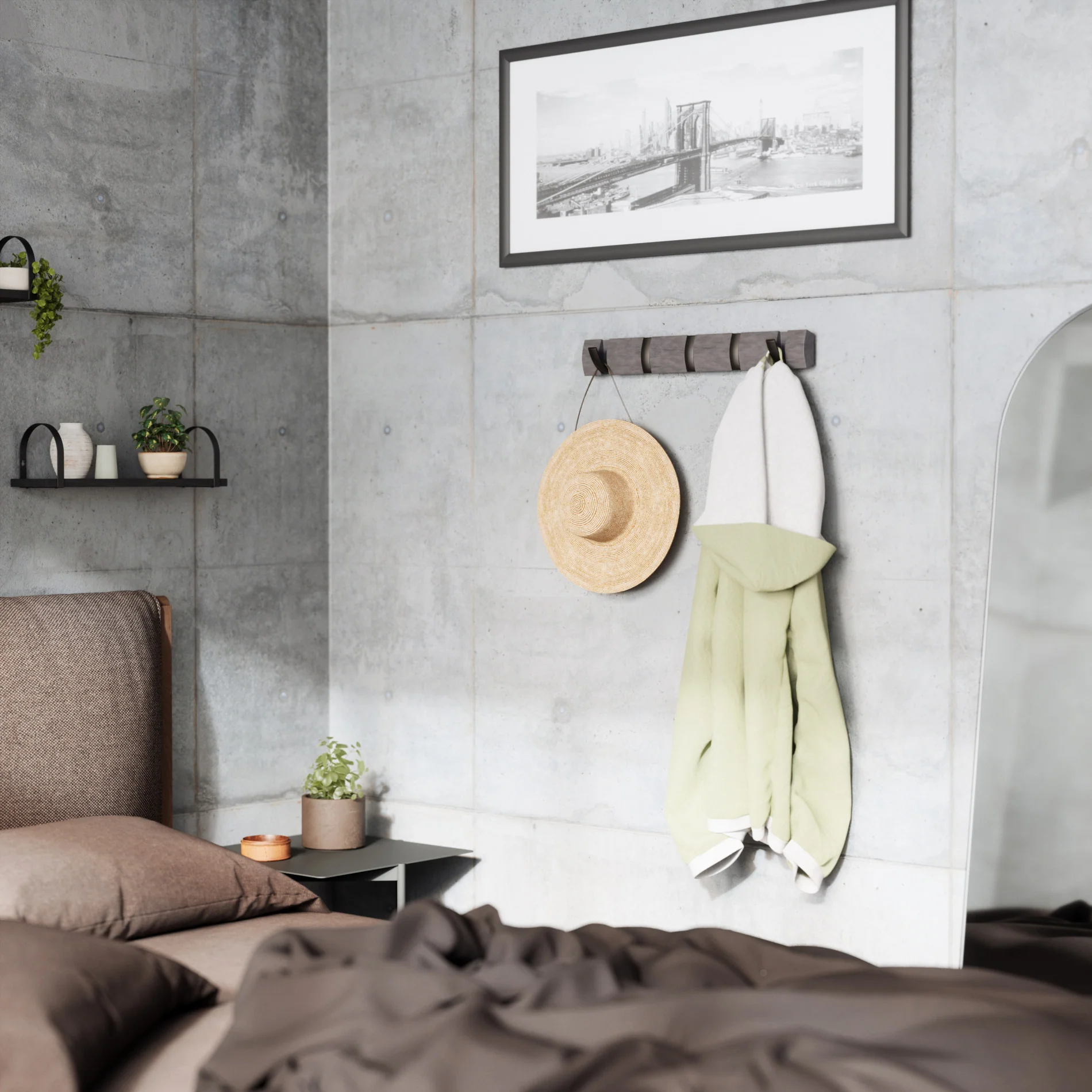 UMBRA Flip 5 Wall Hook — Rack - Image 9