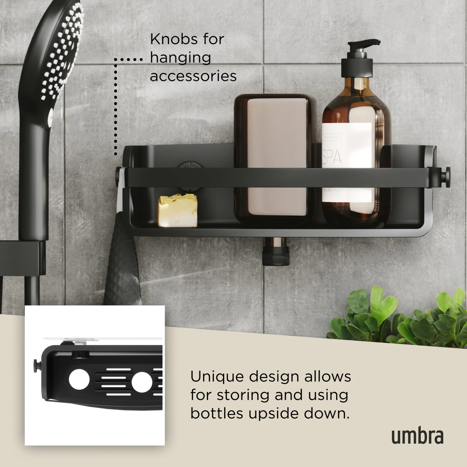 UMBRA Flex Adhesive Bin — Wash - Image 14