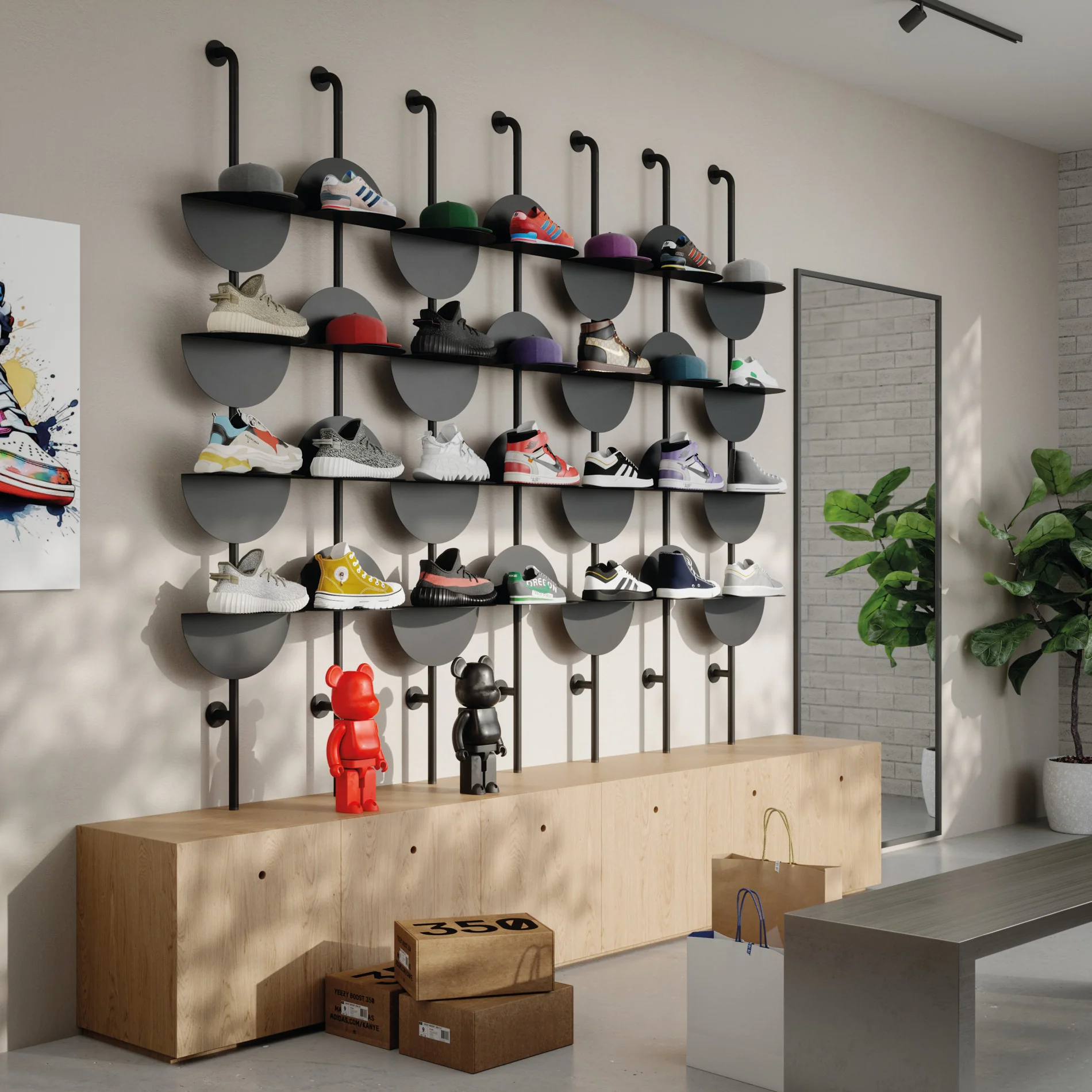 UMBRA Solis Adjustable Standing Shelf - Image 3