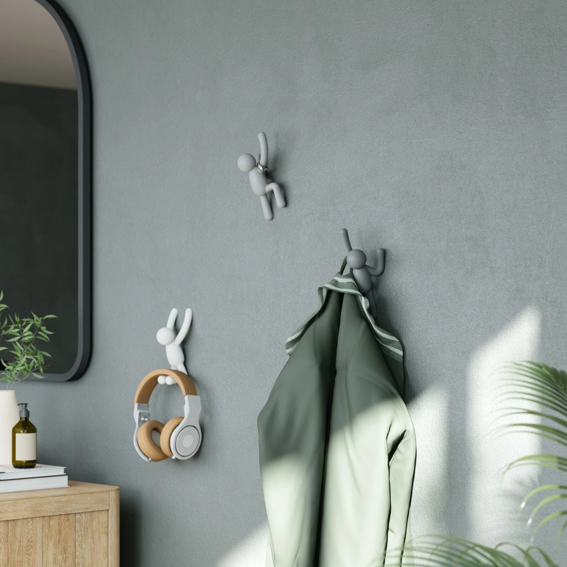 UMBRA Buddy Wall Hooks, Set of 3 - Image 15