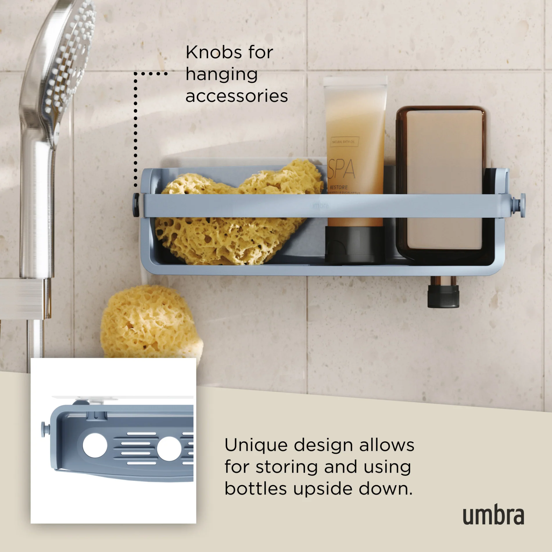 UMBRA Flex Adhesive Bin — Wash - Image 22