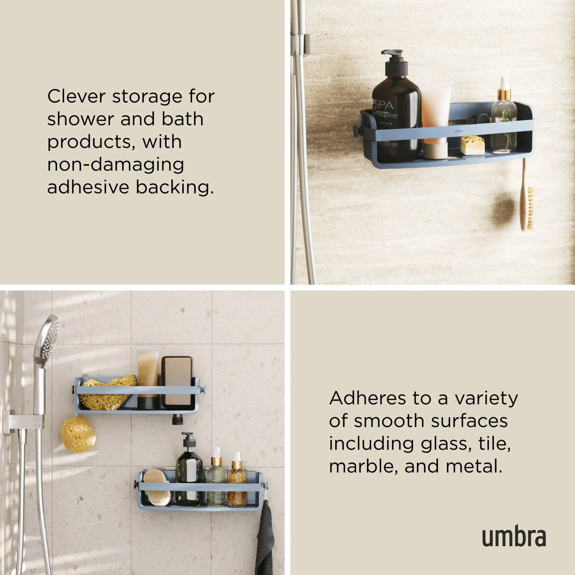 UMBRA Flex Adhesive Bin — Wash - Image 21