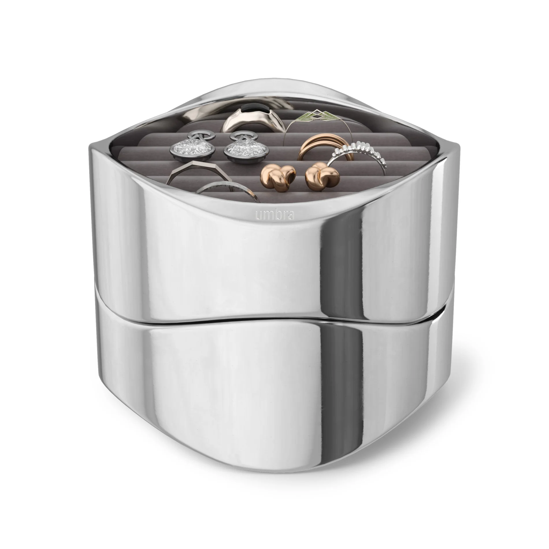 UMBRA Wavy Jewelry Organizer — Box