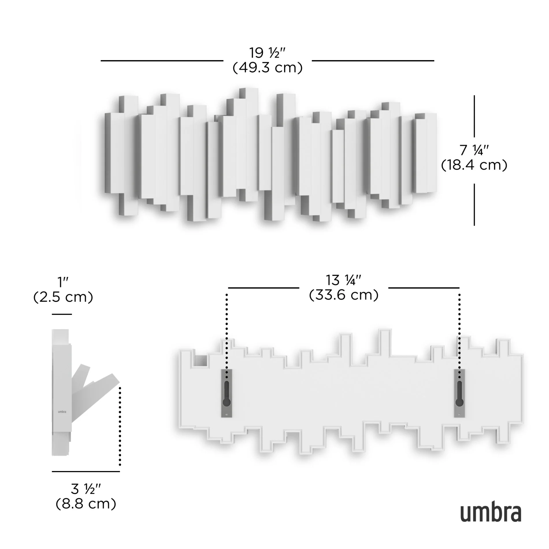 UMBRA Sticks 5 Wall Hook — Rack - Image 20
