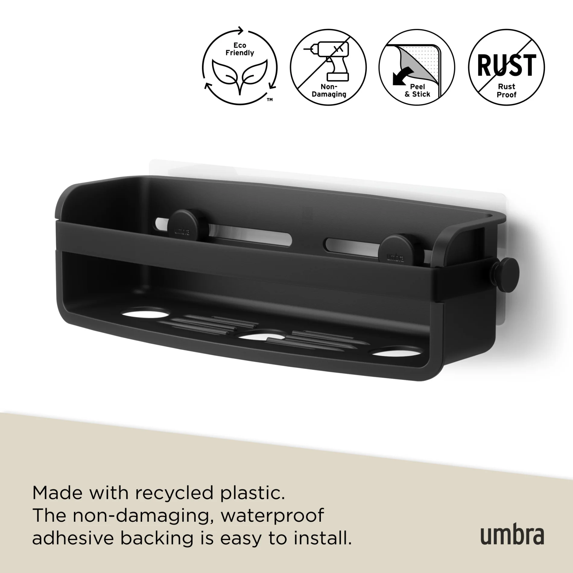 UMBRA Flex Adhesive Bin — Wash - Image 15